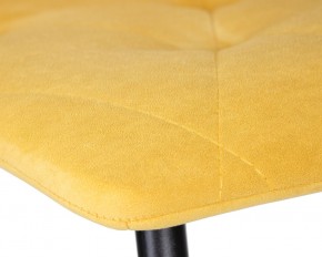 Стул обеденный DOBRIN CHILLY ROMBO, Горчичный Simple 15, основание черное в Нягани - nyagan.ok-mebel.com | фото 8