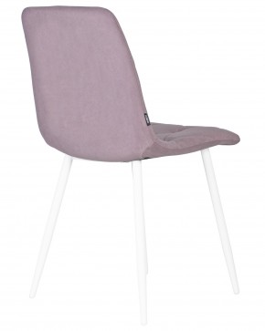 Стул обеденный DOBRIN CHILLY ROMBO, Лавандовый Simple 48, основание белый в Нягани - nyagan.ok-mebel.com | фото 4