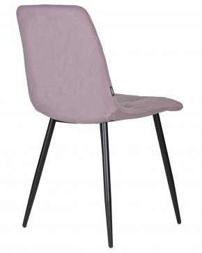 Стул обеденный DOBRIN CHILLY ROMBO, Лавандовый Simple 48, основание черное в Нягани - nyagan.ok-mebel.com | фото 4