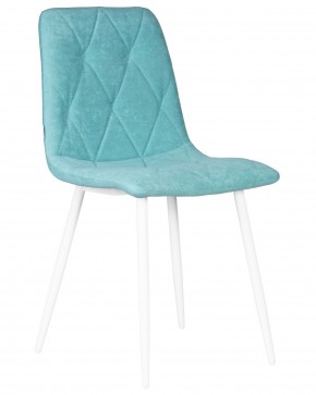 Стул обеденный DOBRIN CHILLY ROMBO, Тиффани Simple 51, основание белый в Нягани - nyagan.ok-mebel.com | фото
