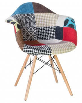 Стул обеденный DOBRIN DAW PATCHWORK, цвет сиденья мозаика в Нягани - nyagan.ok-mebel.com | фото