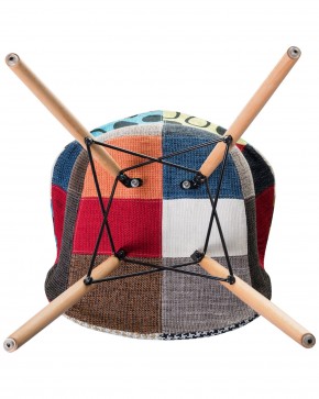 Стул обеденный DOBRIN DAW PATCHWORK, цвет сиденья мозаика в Нягани - nyagan.ok-mebel.com | фото 7