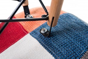 Стул обеденный DOBRIN DAW PATCHWORK, цвет сиденья мозаика в Нягани - nyagan.ok-mebel.com | фото 8