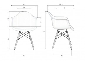 Стул обеденный DOBRIN DAW PATCHWORK, цвет сиденья мозаика в Нягани - nyagan.ok-mebel.com | фото 9