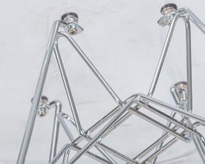 Стул обеденный DOBRIN DSR CASPER, ножки хром, цвет прозрачный в Нягани - nyagan.ok-mebel.com | фото 10