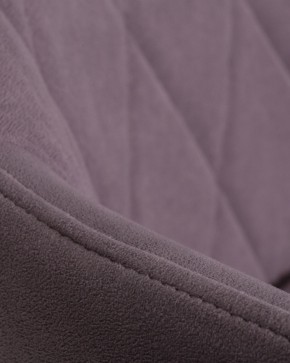 Стул обеденный DOBRIN ROBY, ЭМАЛЬ ЧЕРНЫЙ МУАР велюр Catania Lavender в Нягани - nyagan.ok-mebel.com | фото 10