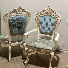 Стул Роза с каретной стяжкой и подлокотниками в Нягани - nyagan.ok-mebel.com | фото