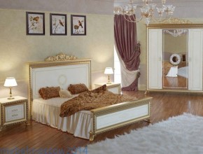 СВ-03 Кровать Версаль изголовье Шелкография (1600*2000) без короны/без основания в Нягани - nyagan.ok-mebel.com | фото