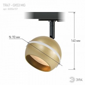 Светильник на штанге Эра  TR47 - GX53 MG в Нягани - nyagan.ok-mebel.com | фото 8