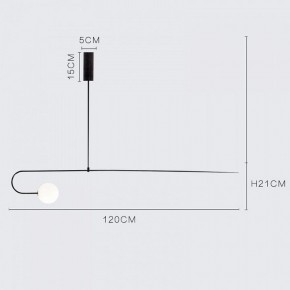 Светильник на штанге Imperiumloft LINES LINES-07 в Нягани - nyagan.ok-mebel.com | фото 3