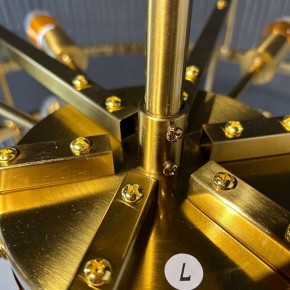 Светильник на штанге Imperiumloft RH Marais Round Chandelier 40,2668 в Нягани - nyagan.ok-mebel.com | фото 5
