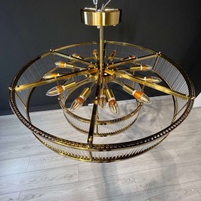 Светильник на штанге Imperiumloft RH Marais Round Chandelier 40,2668 в Нягани - nyagan.ok-mebel.com | фото 8