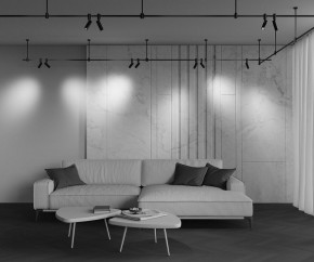 Светильник на штанге Maytoni Focus Led TR144-1-12W3K-W-B в Нягани - nyagan.ok-mebel.com | фото 5