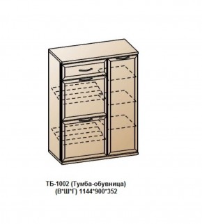 ТБ-1002 (Тумба-обувница) в Нягани - nyagan.ok-mebel.com | фото