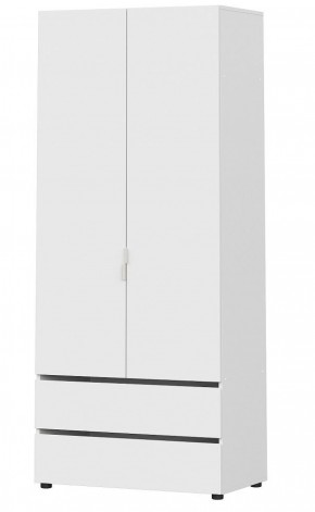 Токио Шкаф 2-х створчатый с 2-мя ящиками (*без полок) в Нягани - nyagan.ok-mebel.com | фото