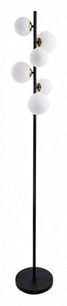 Торшер Arte Lamp Gemini A2243PN-6BK в Нягани - nyagan.ok-mebel.com | фото