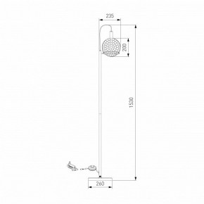 Торшер Eurosvet Gemini 80492/1 черный в Нягани - nyagan.ok-mebel.com | фото 4