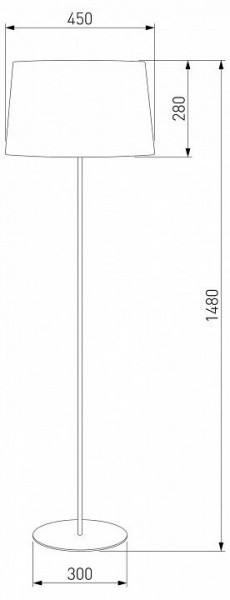 Торшер TK Lighting Maja 2919 Maja в Нягани - nyagan.ok-mebel.com | фото 2