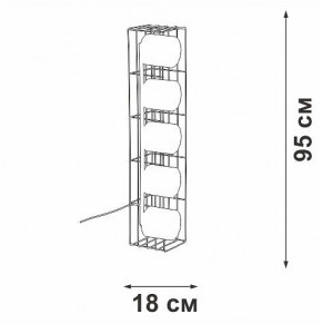 Торшер Vitaluce V3019 V3019-1/5P в Нягани - nyagan.ok-mebel.com | фото 4