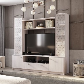 Центральная секция Зарина ЦС-01 (ясень белый) в Нягани - nyagan.ok-mebel.com | фото