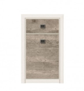 Тумба КОМ 1D1S (МС Коен) ясень снежный в Нягани - nyagan.ok-mebel.com | фото