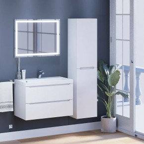 Тумба под раковину Uperwood Tanos 80 см, подвесная, белая матовая в Нягани - nyagan.ok-mebel.com | фото 11
