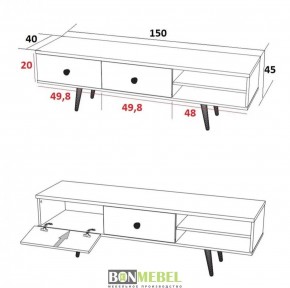 Тумба TV - 1 Art design в Нягани - nyagan.ok-mebel.com | фото 5