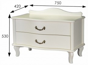 Тумбочка Джульетта Л в Нягани - nyagan.ok-mebel.com | фото 10