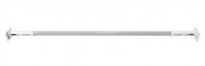 Турник раздвижной 1450-1700 цв. белый-серый FLEXTER PROFI в Нягани - nyagan.ok-mebel.com | фото