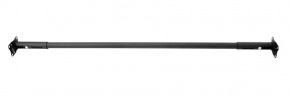 Турник раздвижной 1450-1700 цв. черный FLEXTER PROFI в Нягани - nyagan.ok-mebel.com | фото