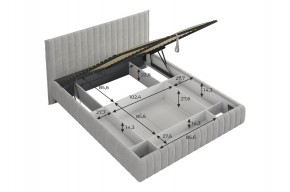 ТВИКС Кровать с ПМ 1600 в Нягани - nyagan.ok-mebel.com | фото 4
