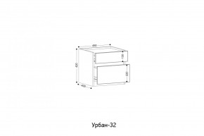 УРБАН- 32 Тумба в Нягани - nyagan.ok-mebel.com | фото 2