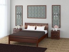 ВЕРОНИКА-1 Кровать из массива 1200 в Нягани - nyagan.ok-mebel.com | фото 3