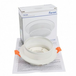 Встраиваемый светильник Feron DL500 51085 в Нягани - nyagan.ok-mebel.com | фото 8
