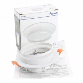 Встраиваемый светильник Feron DL502 51089 в Нягани - nyagan.ok-mebel.com | фото 9