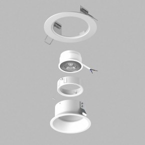 Встраиваемый светильник Lightstar Domino D61607BMOD в Нягани - nyagan.ok-mebel.com | фото 3