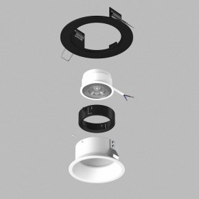 Встраиваемый светильник Lightstar Domino D61706BMOD в Нягани - nyagan.ok-mebel.com | фото 3