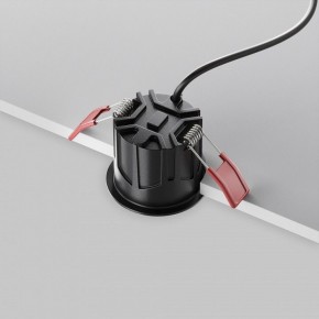 Встраиваемый светильник Maytoni Alfa LED DL043-01-10W2.7K-RD-B в Нягани - nyagan.ok-mebel.com | фото 9