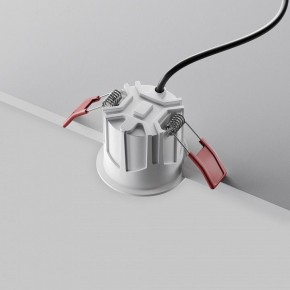 Встраиваемый светильник Maytoni Alfa LED DL043-01-10W3K-RD-W-1 в Нягани - nyagan.ok-mebel.com | фото 8