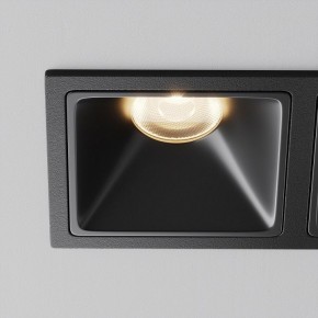 Встраиваемый светильник Maytoni Alfa LED DL043-02-10W3K-SQ-B-1 в Нягани - nyagan.ok-mebel.com | фото 12