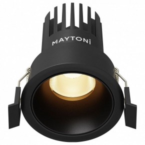 Встраиваемый светильник Maytoni Dip DL115-10W-2.7K-B в Нягани - nyagan.ok-mebel.com | фото
