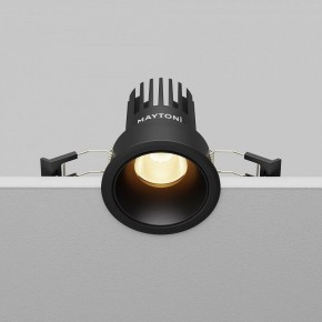 Встраиваемый светильник Maytoni Dip DL115-10W-2.7K-B в Нягани - nyagan.ok-mebel.com | фото 5