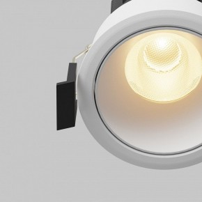 Встраиваемый светильник Maytoni Dip DL115-10W-2.7K-W в Нягани - nyagan.ok-mebel.com | фото 11