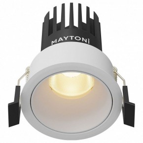 Встраиваемый светильник Maytoni Dip DL115-10W-2.7K-W в Нягани - nyagan.ok-mebel.com | фото 2