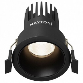 Встраиваемый светильник Maytoni Dip DL115-10W-4K-B в Нягани - nyagan.ok-mebel.com | фото