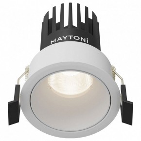 Встраиваемый светильник Maytoni Dip DL115-10W-4K-W в Нягани - nyagan.ok-mebel.com | фото