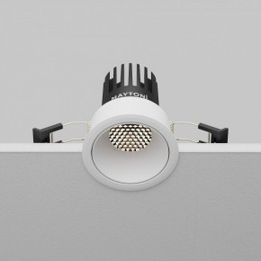 Встраиваемый светильник Maytoni Dip DL115-10W-4K-W в Нягани - nyagan.ok-mebel.com | фото 7