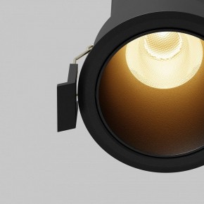Встраиваемый светильник Maytoni Dip DL116-10W-2.7K-B в Нягани - nyagan.ok-mebel.com | фото 11