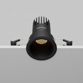 Встраиваемый светильник Maytoni Dip DL116-10W-2.7K-B в Нягани - nyagan.ok-mebel.com | фото 7