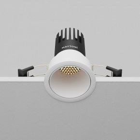 Встраиваемый светильник Maytoni Dip DL116-10W-2.7K-W в Нягани - nyagan.ok-mebel.com | фото 7